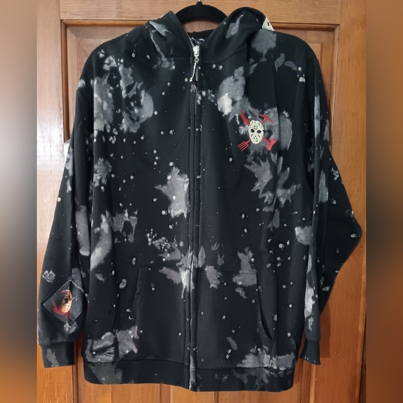 Hoodie w Face Mask - FRI 13TH (NEW) - Picture 12 of 15